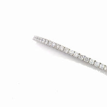 Load image into Gallery viewer, 14kt White Gold Diamond Bangle Bracelet
