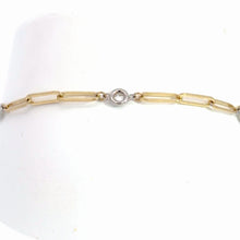 Load image into Gallery viewer, 14k  Yellow Gold Diamond Bracelet
