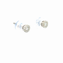 Load image into Gallery viewer, 14kt White Gold Diamond Earrings

