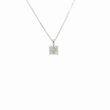 Load image into Gallery viewer, 14kt White Gold Diamond Pendant
