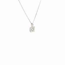 Load image into Gallery viewer, 14kt White Gold Diamond Pendant
