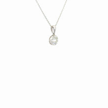Load image into Gallery viewer, 14kt White Gold Diamond Pendant

