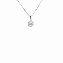 Load image into Gallery viewer, 14kt White Gold Diamond Pendant
