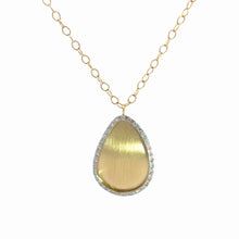 Load image into Gallery viewer, 14kt Yellow Gold Diamond Pendant
