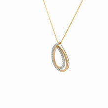 Load image into Gallery viewer, 14kt Yellow Gold Diamond Pendant
