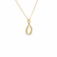 Load image into Gallery viewer, 14kt Yellow Gold Diamond Pendant
