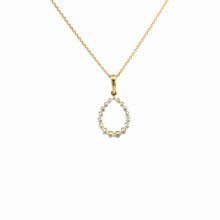 Load image into Gallery viewer, 14kt Yellow Gold Diamond Pendant
