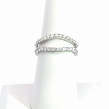 Load image into Gallery viewer, 14kt White Gold Diamond Anniversary Ring
