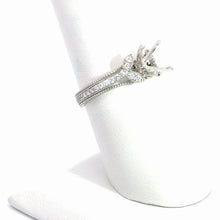Load image into Gallery viewer, 14kt White Gold Diamond Semi Mount  Engagement Ring
