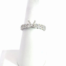 Load image into Gallery viewer, 14kt White Gold Diamond Semi Mount  Engagement Ring
