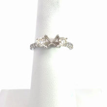 Load image into Gallery viewer, 14kt White Gold Diamond Semi Mount  Engagement Ring
