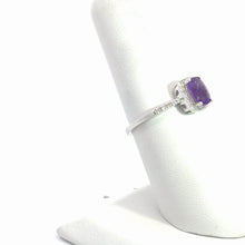 Load image into Gallery viewer, 14kt White Gold Amethyst Ring
