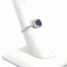 Load image into Gallery viewer, 14kt White Gold Amethyst Ring
