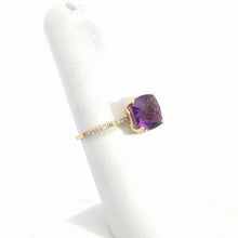 Load image into Gallery viewer, 14kt Yellow Gold Amethyst Ring
