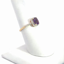 Load image into Gallery viewer, 14kt Yellow Gold Amethyst Ring
