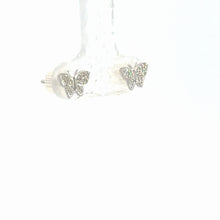 Load image into Gallery viewer, 14kt White Gold Diamond Earrings
