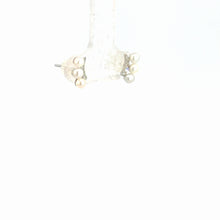 Load image into Gallery viewer, 14kt White Gold Pearl and Diamond Earrings
