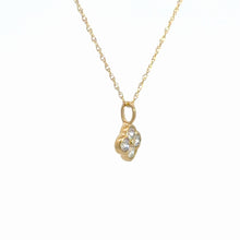 Load image into Gallery viewer, 14kt Yellow Gold Diamond Pendant
