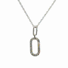 Load image into Gallery viewer, 14kt White Gold Diamond Pendant
