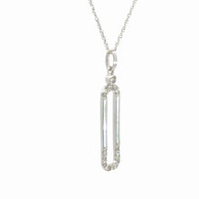 Load image into Gallery viewer, 14kt White Gold Diamond Pendant
