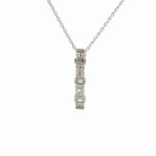 Load image into Gallery viewer, 14kt White Gold Diamond Pendant

