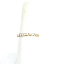 Load image into Gallery viewer, 14kt  Yellow Gold Diamond Anniversary Ring
