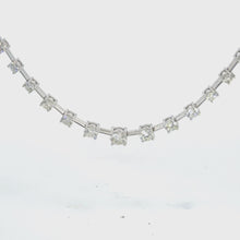 Load and play video in Gallery viewer, 14kt White Gold Diamond Pendant
