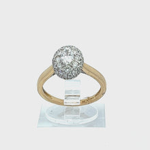 Load and play video in Gallery viewer, 14kt Yellow Gold Diamond Engagement Ring
