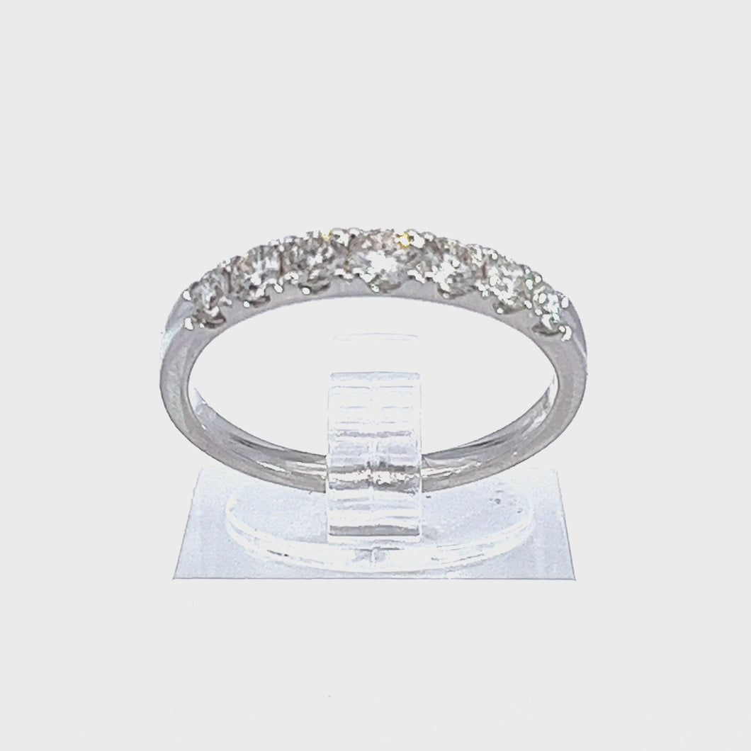 14kt White Gold Diamond Anniversary Ring