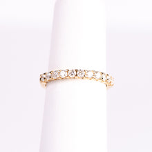 Load image into Gallery viewer, 14ktYellow Gold Diamond Band
