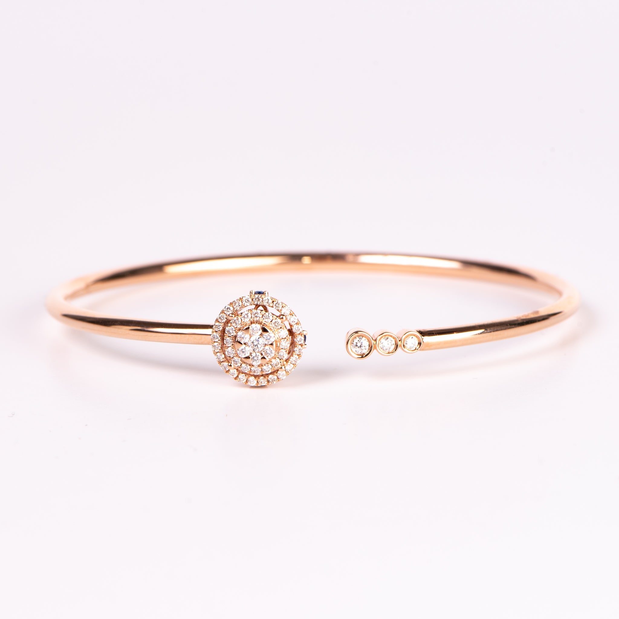 14K Rose Gold 2.00ctw Diamond Tennis Bracelet – Ferro Jewelers