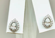 Load image into Gallery viewer, 18kt  White Gold Diamond Earrings
