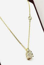 Load image into Gallery viewer, 18kt Yellow Gold  Diamond Pendant
